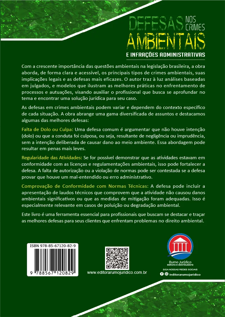 Defesas nos crimes ambientais e infrações administrativas: Defesas nos crimes ambientais e infrações administrativas: - Imagem 2