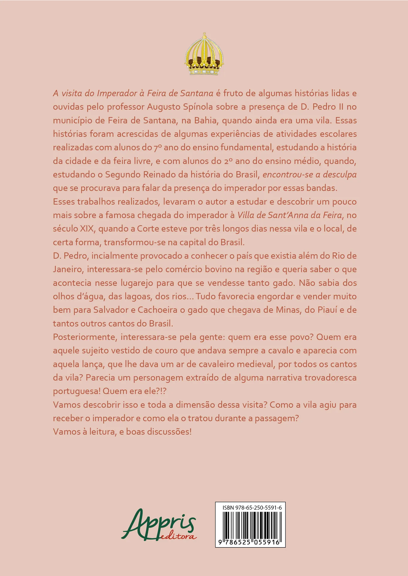 A visita do Imperador à Feira de Santana A visita do Imperador à Feira de Santana Quarta Capa
