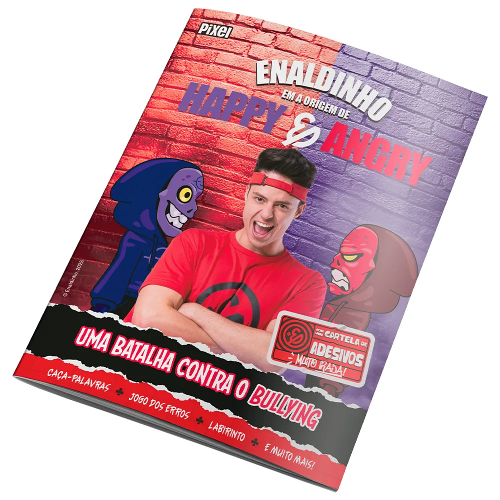 Enaldinho em "A origem de Happy & Angry": Uma batalha contra o bullying Enaldinho em "A origem de Happy & Angry": Uma batalha contra o bullying - Imagem 3