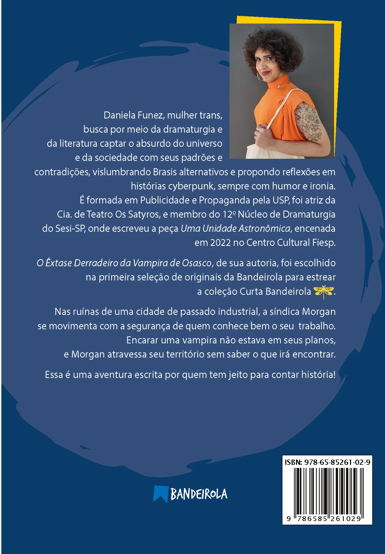 O êxtase derradeiro da vampira de Osasco O êxtase derradeiro da vampira de Osasco Quarta Capa