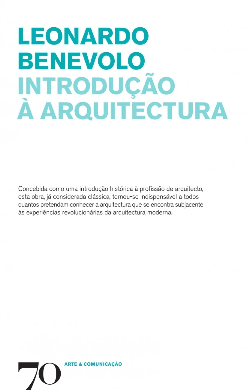 Introdução à arquitectura Introdução à arquitectura