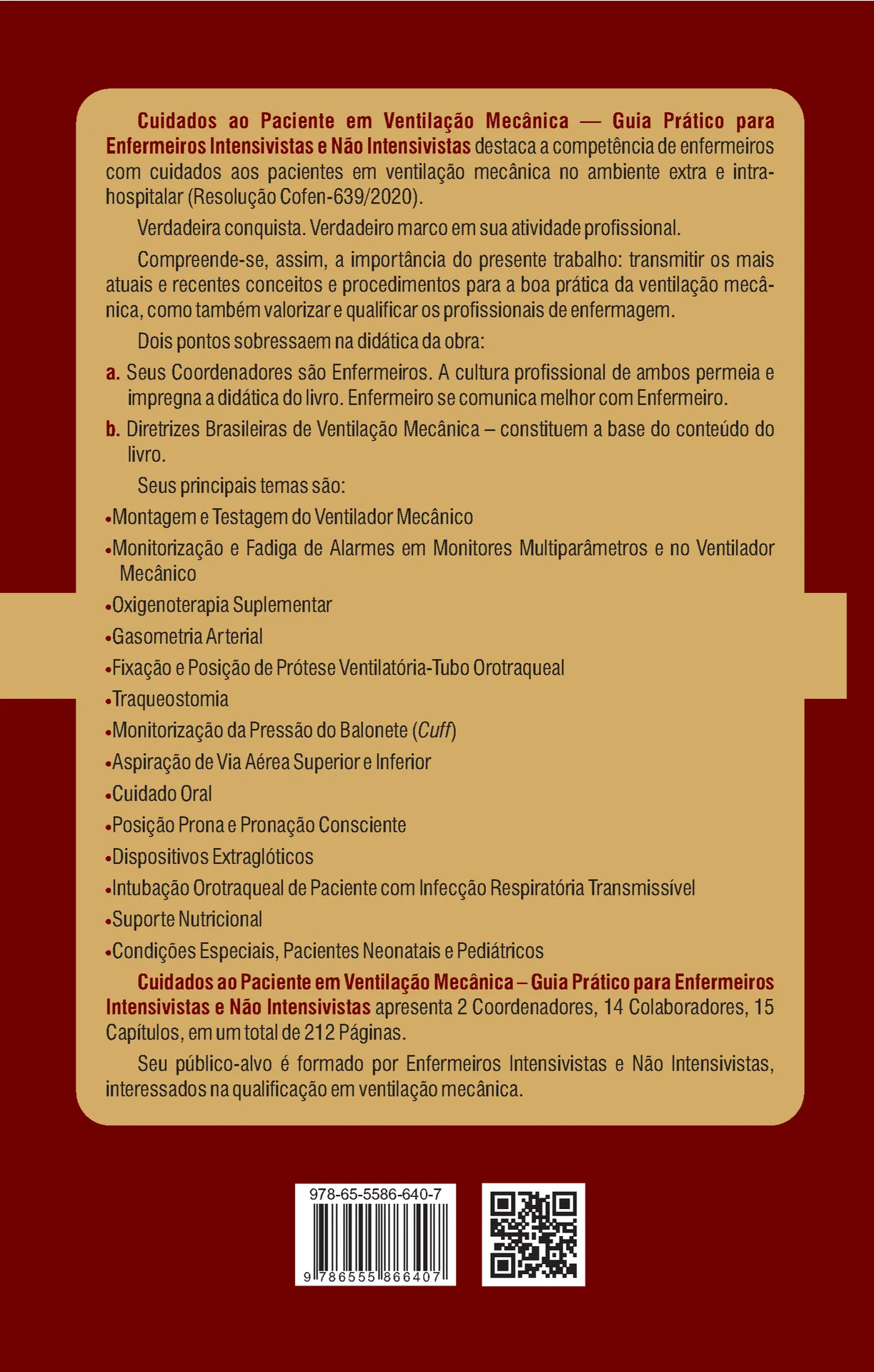 Cuidados ao paciente em ventilação mecânica: guia prático para enfermeiros intensivos e não intensivos Cuidados ao paciente em ventilação mecânica: guia prático para enfermeiros intensivos e não intensivos - Imagem 2