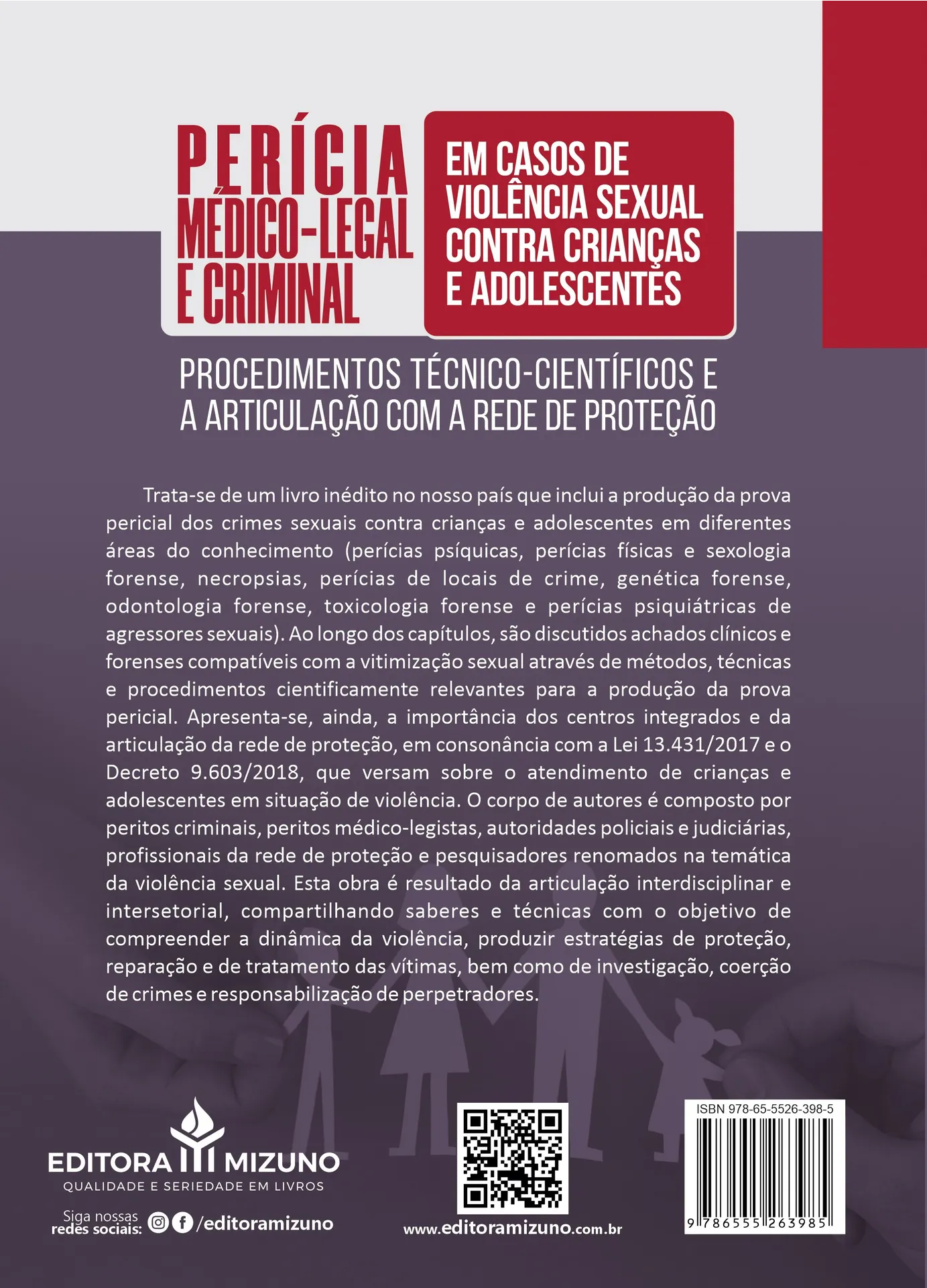 Perícia médico-legal e criminal em casos de violência sexual contra crianças e adolescentes: procedimentos técnico-científicos e a articulação com a rede de proteção Perícia médico-legal e criminal em casos de violência sexual contra crianças e adolescentes: procedimentos técnico-científicos e a articulação com a rede de proteção - Imagem 2