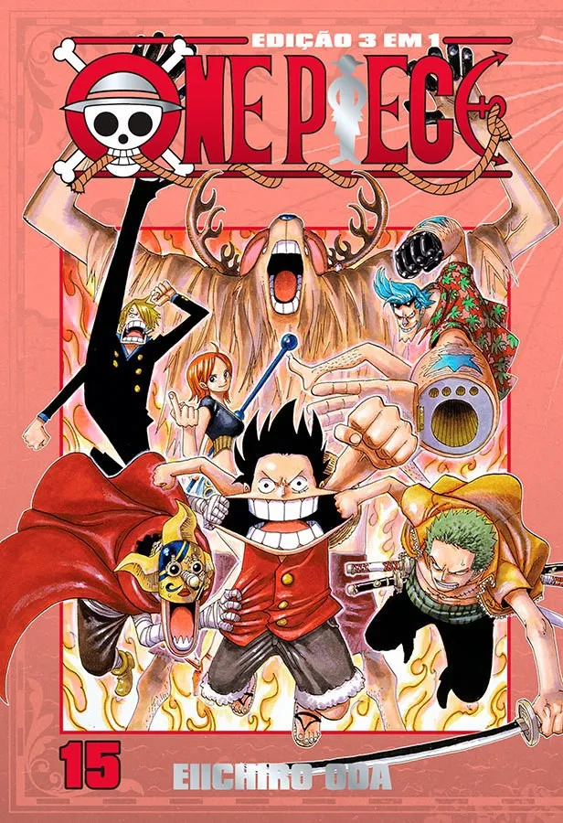 One piece 3 em 1 vol. 15 One piece 3 em 1 vol. 15