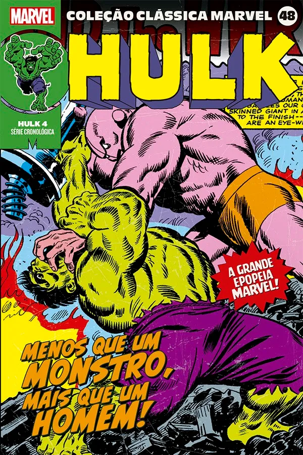Coleção clássica marvel vol. 48 - hulk 04 Coleção clássica marvel vol. 48 - hulk 04