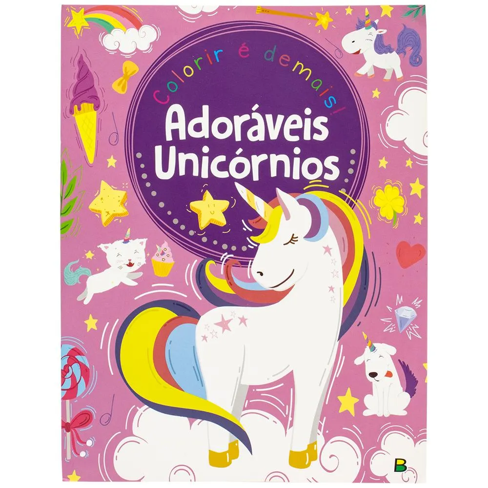 Colorir é demais! Adoráveis Unicórnios Colorir é demais! Adoráveis Unicórnios