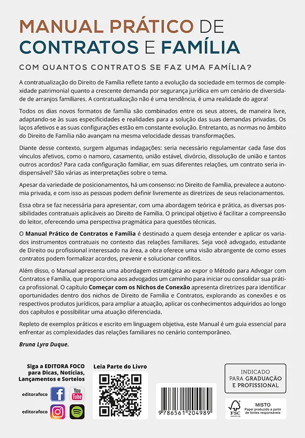 Manual Prático de Contratos e Família - Com Quantos Contratos se faz uma Família ? - 1ª Ed - 2025: Manual Prático de Contratos e Família - Com Quantos Contratos se faz uma Família ? - 1ª Ed - 2025: - Imagem 2