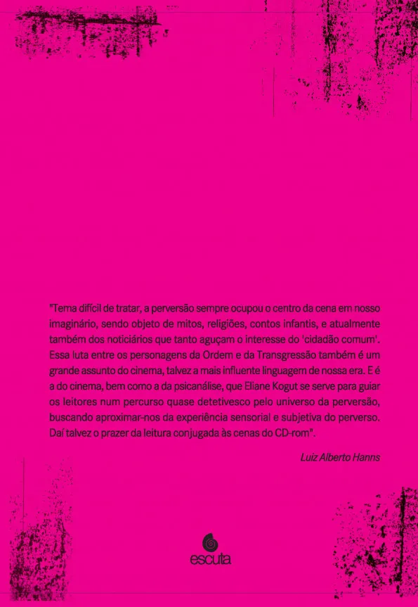 Perversão em cena Perversão em cena Quarta Capa