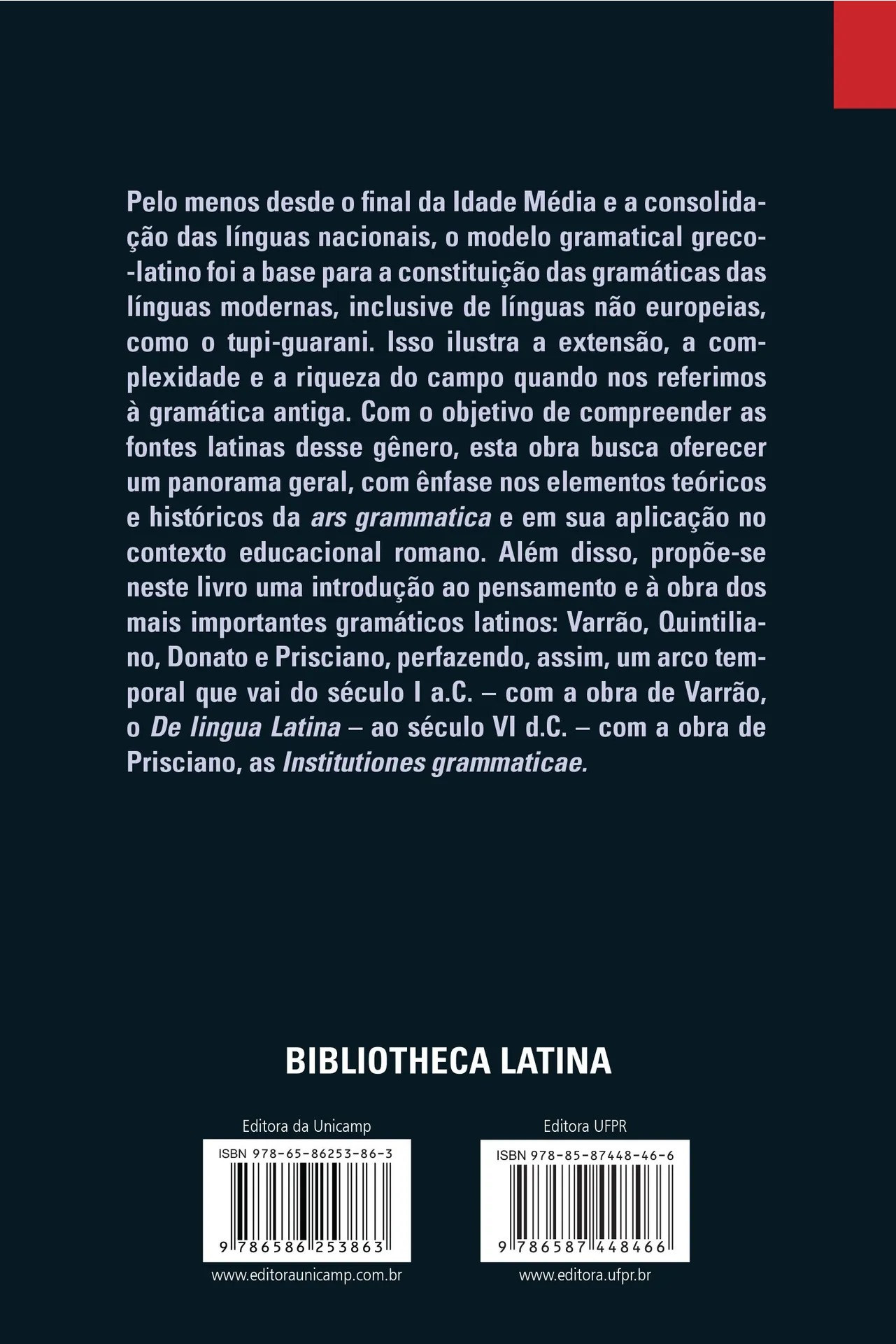 Os gramáticos latinos: varrão, quintiliano, donato e prisciano Os gramáticos latinos: varrão, quintiliano, donato e prisciano - Imagem 2