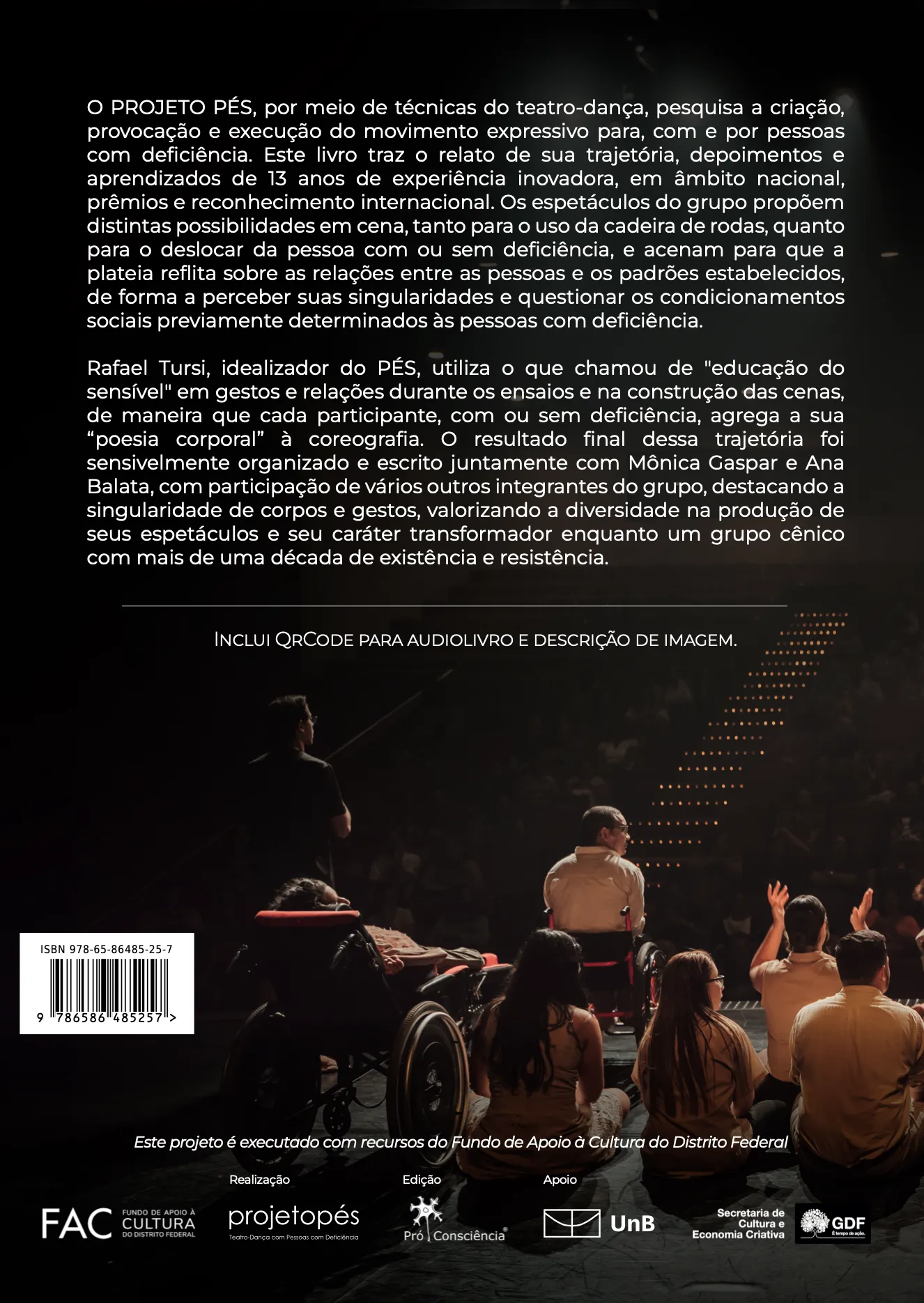 Projeto pés - teatro - dança com pessoas com deficiência: Projeto pés - teatro - dança com pessoas com deficiência: - Imagem 2