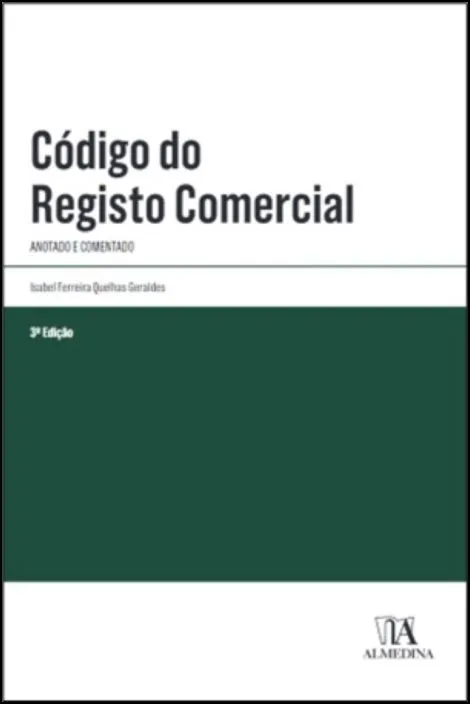 Código do registo comercial Código do registo comercial