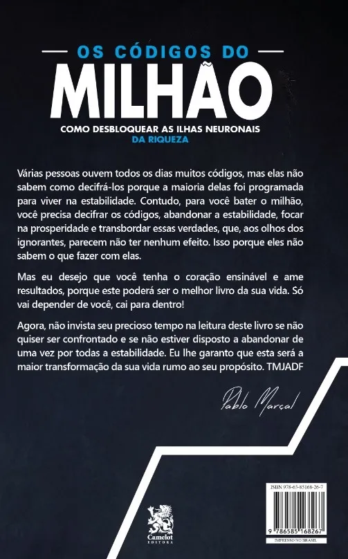 Os códigos do milhão - Pablo Marçal: Os códigos do milhão - Pablo Marçal: - Imagem 2