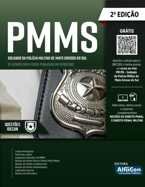Soldado da Polícia Militar de Mato Grosso do Sul – PMMS: