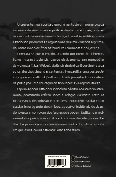 Jovens infratores nas mãos do Estado Jovens infratores nas mãos do Estado Quarta Capa