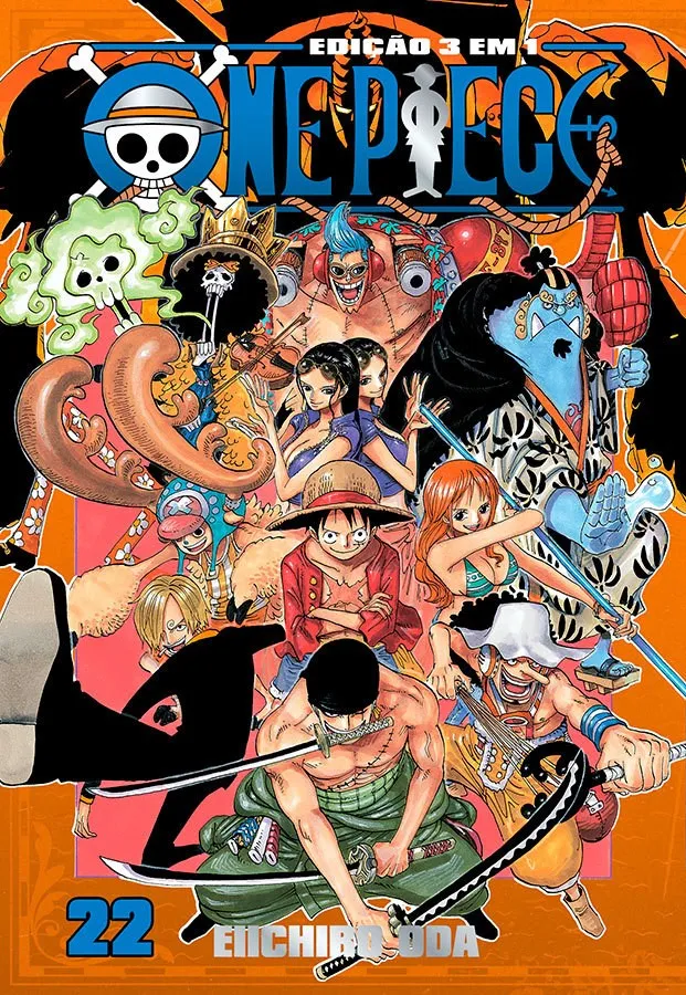 One piece 3 em 1 vol. 22 One piece 3 em 1 vol. 22