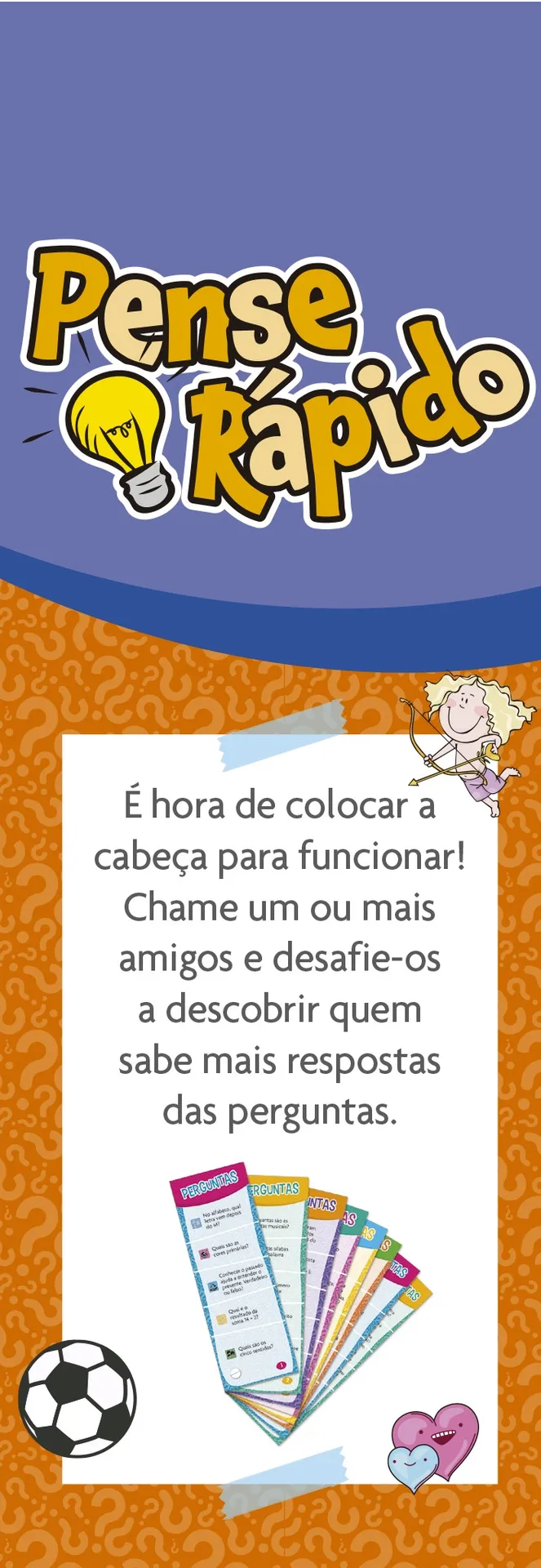 Pense Rápido 3º Ano - A partir de 8 anos: Mais de 200 perguntas Pense Rápido 3º Ano - A partir de 8 anos: Mais de 200 perguntas - Imagem 2