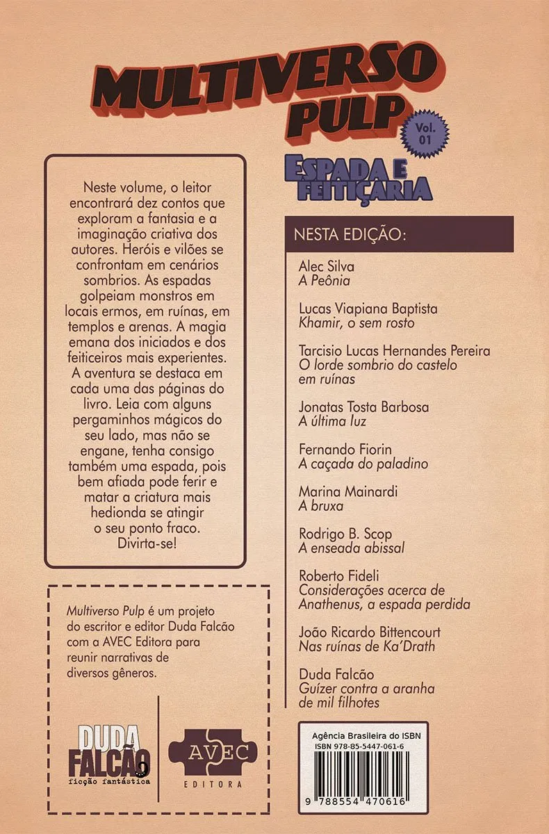 Multiverso pulp - Espada e feitiçaria: Multiverso pulp - Espada e feitiçaria: - Imagem 2