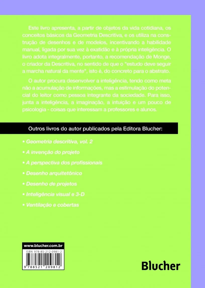 Geometria descritiva: desenho e imaginação na construção do espaço 3-D Geometria descritiva: desenho e imaginação na construção do espaço 3-D - Imagem 2