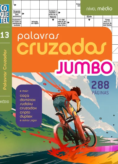 Palavras cruzadas jumbo - nível médio - 13 Palavras cruzadas jumbo - nível médio - 13