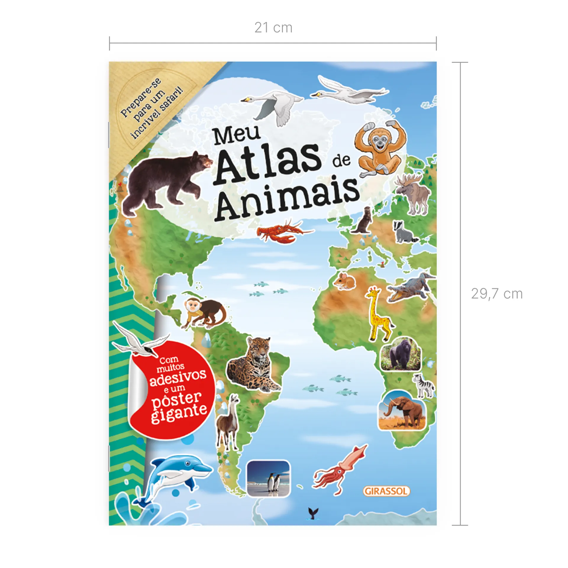Meu Atlas de Animais: Preparado para fazer uma viagem pela fauna mundial? Meu Atlas de Animais: Preparado para fazer uma viagem pela fauna mundial? - Imagem 3