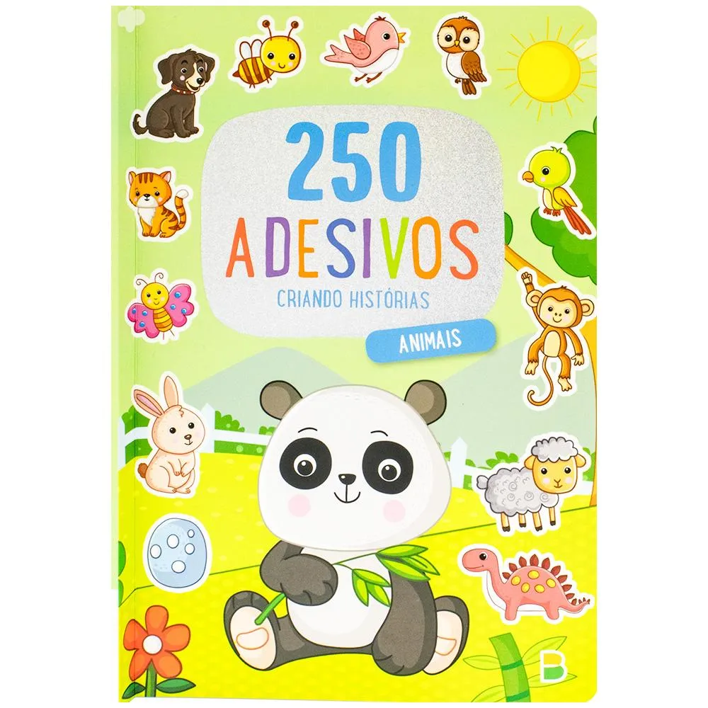 250 Adesivos - Criando Histórias: Animais 250 Adesivos - Criando Histórias: Animais
