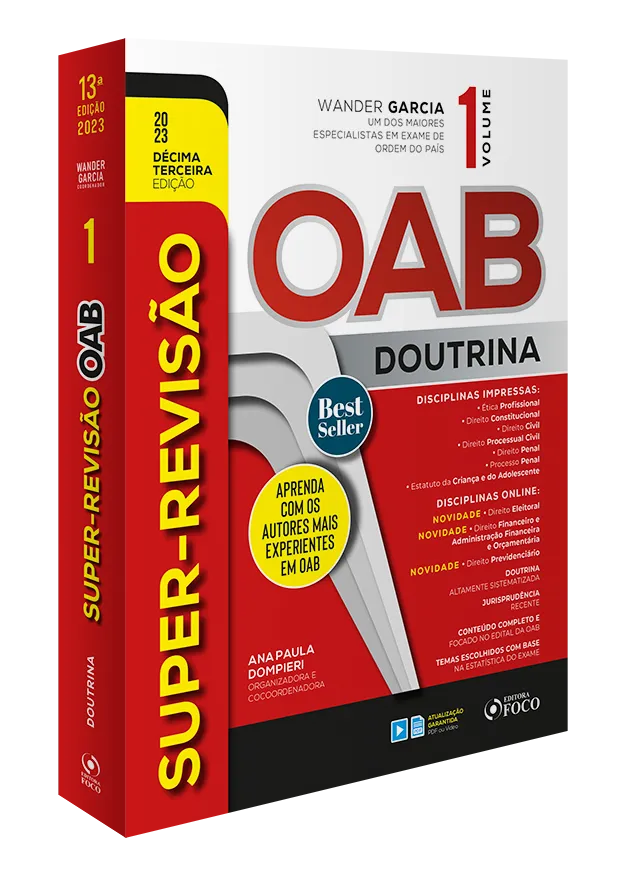 Super-revisão OAB - Doutrina completa 2023: Super-revisão OAB - Doutrina completa 2023: - Imagem 3