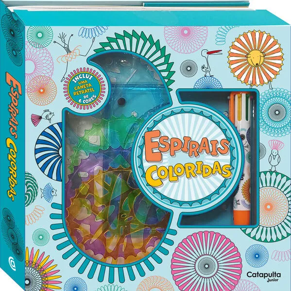 Espirais coloridas: