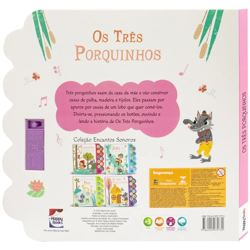 Encantos Sonoros: Três Porquinhos, Os: Encantos Sonoros: Três Porquinhos, Os: - Imagem 2