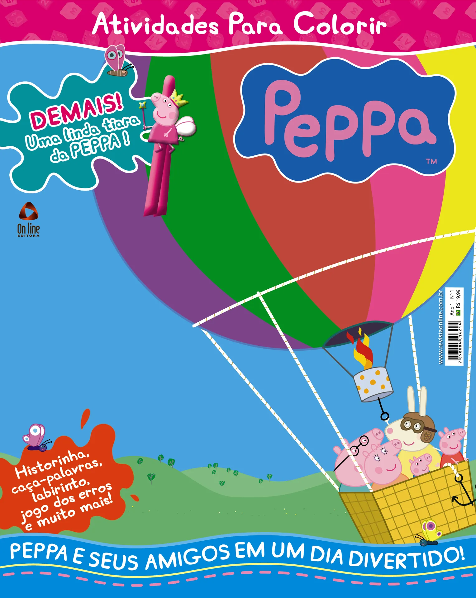 Peppa Pig - Atividades para colorir Peppa Pig - Atividades para colorir