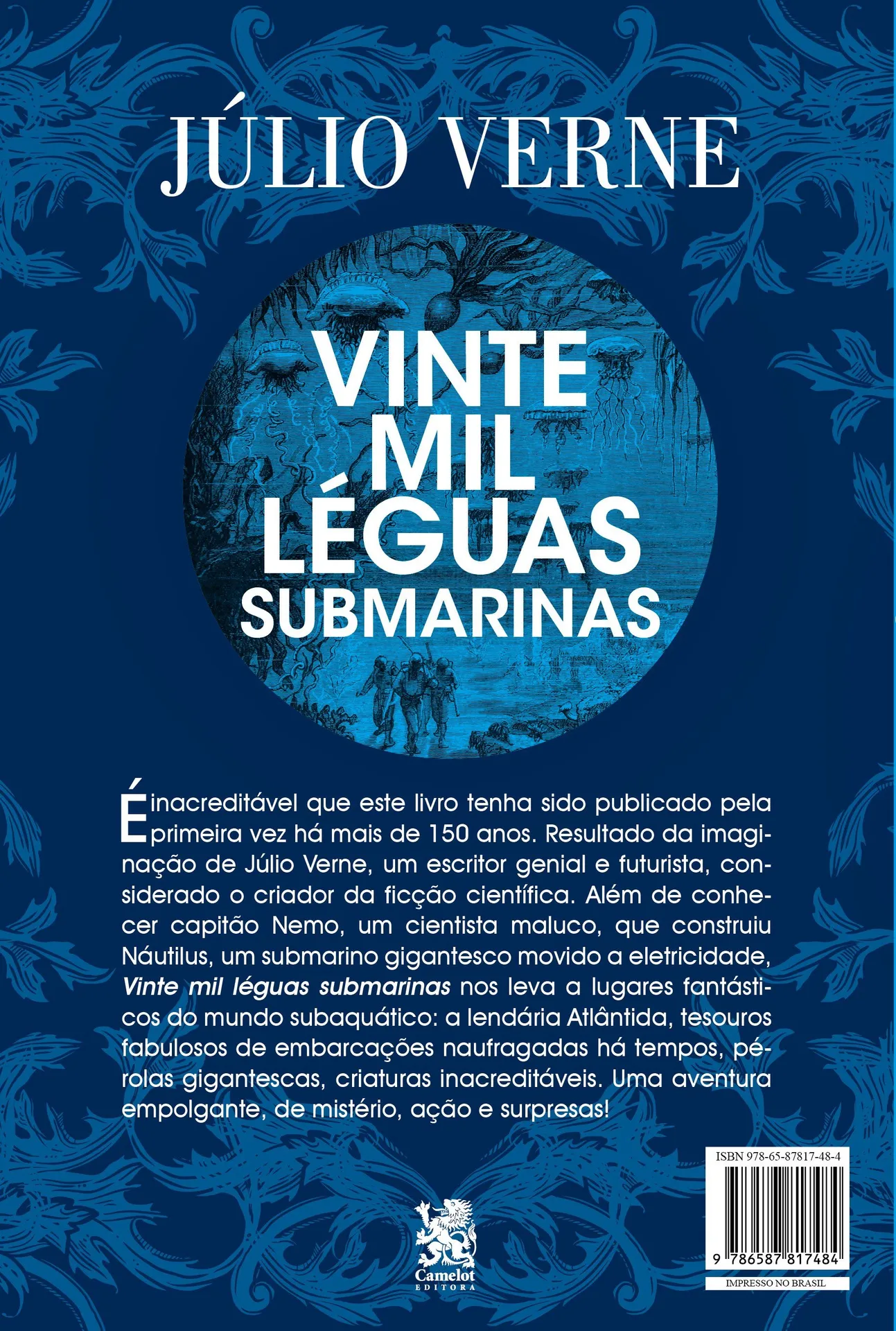 Vinte Mil Léguas Submarinas - Júlio Verne: Vinte Mil Léguas Submarinas - Júlio Verne: - Imagem 2