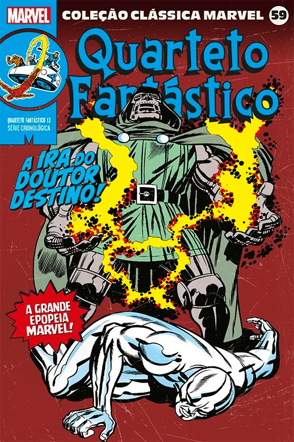 Coleção clássica marvel vol. 59 - quarteto fantástico 13 Coleção clássica marvel vol. 59 - quarteto fantástico 13