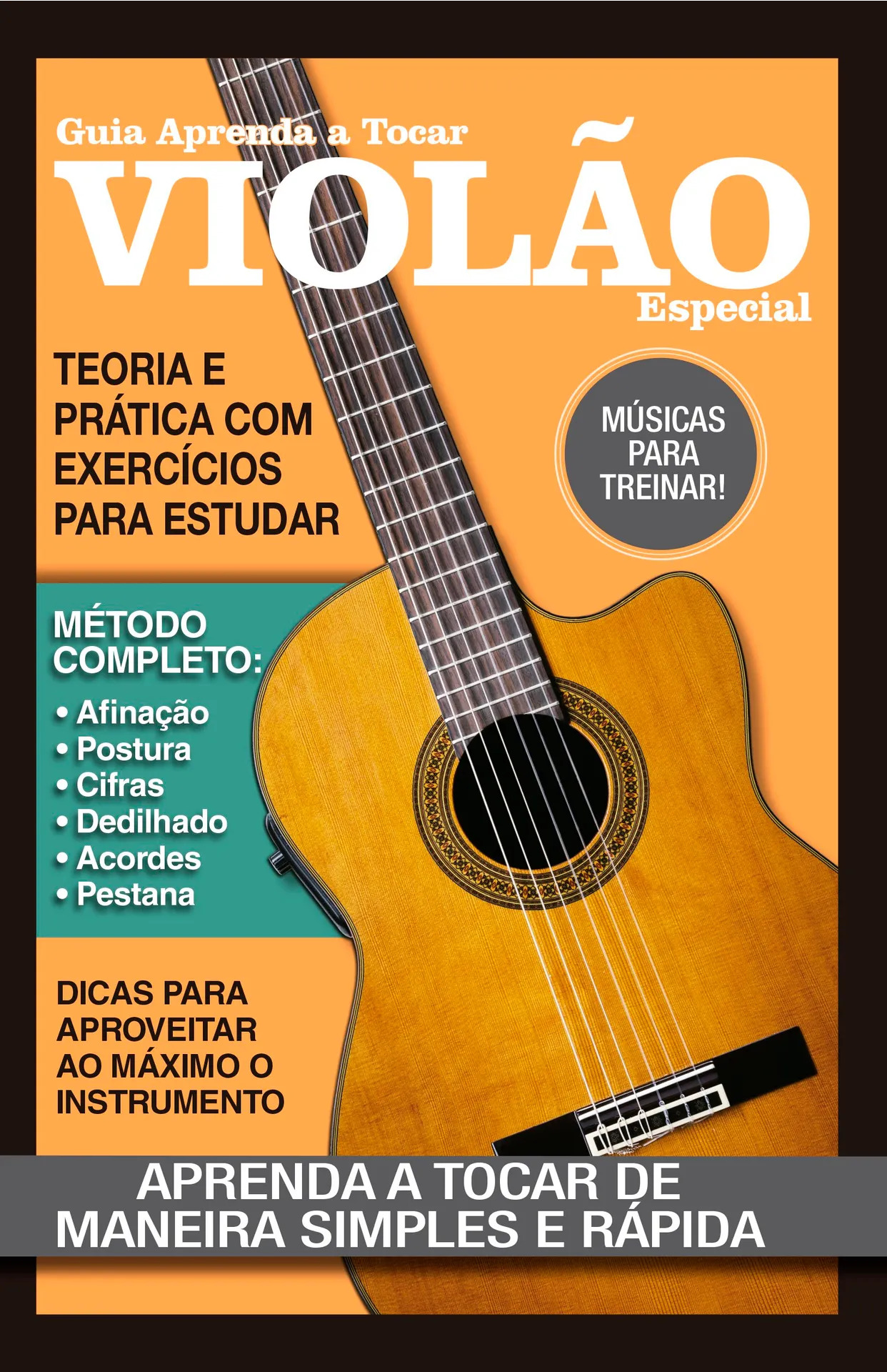 Guia aprenda a tocar violão especial Guia aprenda a tocar violão especial