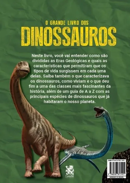 O Grande Livro dos Dinossauros: O Grande Livro dos Dinossauros: - Imagem 2