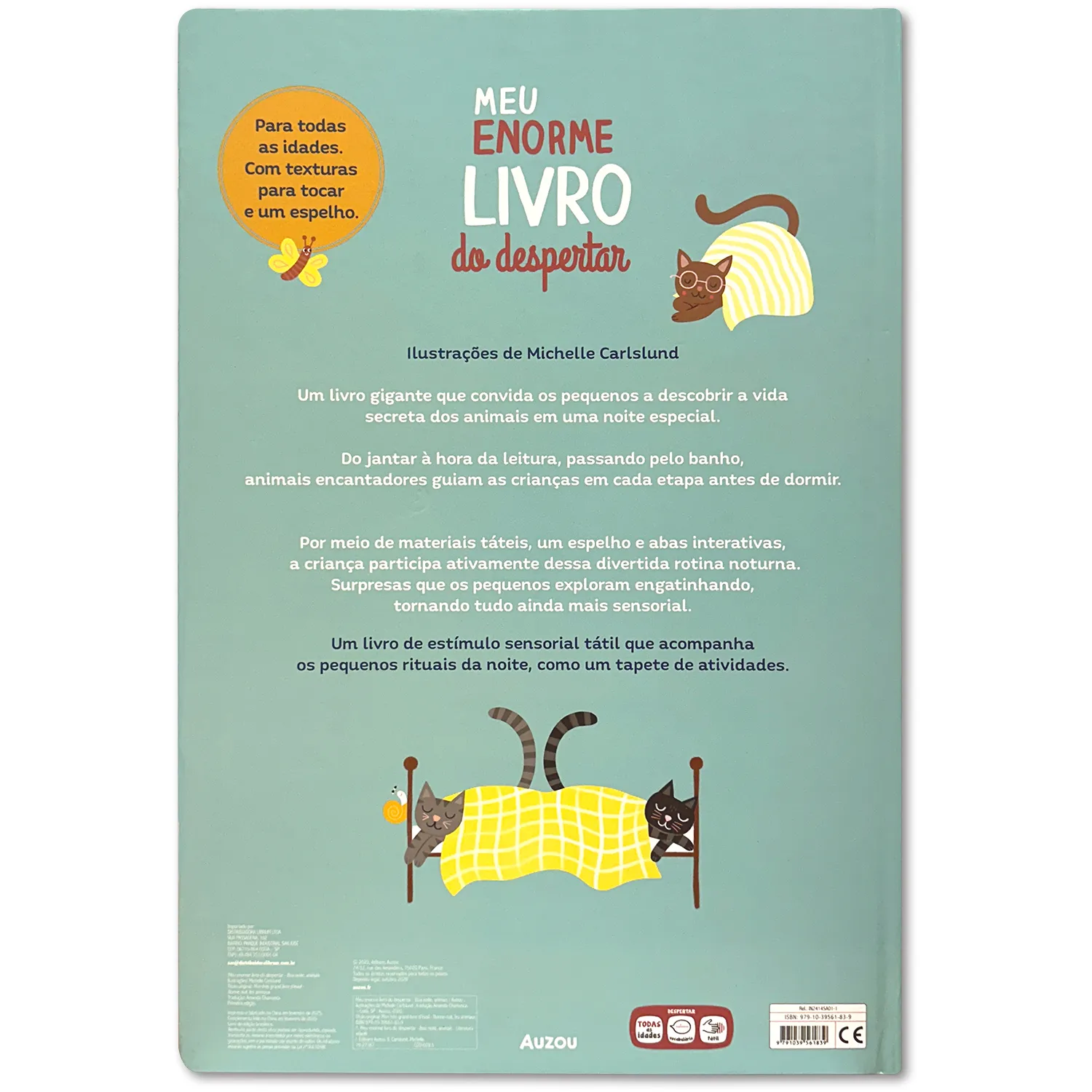 Meu enorme livro do despertar - Boa noite animais: Meu enorme livro do despertar - Boa noite animais: - Imagem 2