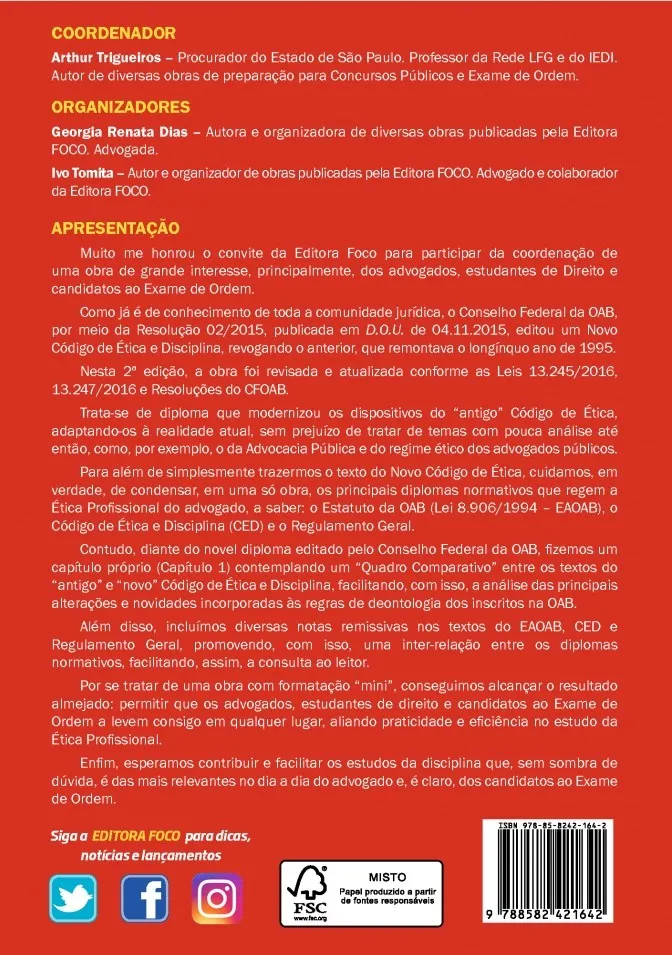Novo código de ética e disciplina da OAB: Anotado e comparado Novo código de ética e disciplina da OAB: Anotado e comparado - Imagem 2