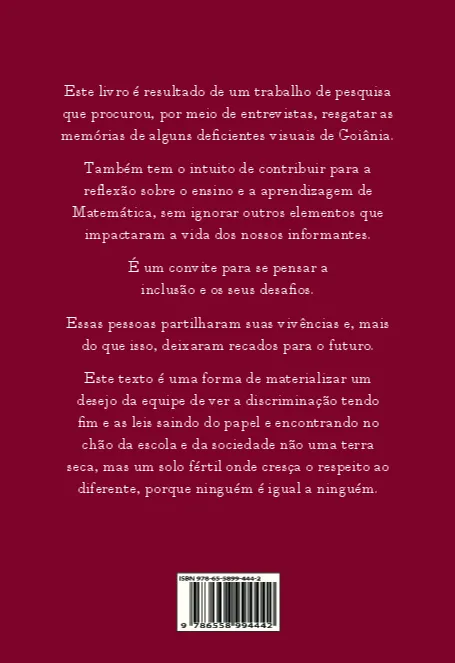Uma parte da história dos deficientes visuais de Goiânia: passado, desafios e perspectivas Uma parte da história dos deficientes visuais de Goiânia: passado, desafios e perspectivas - Imagem 2