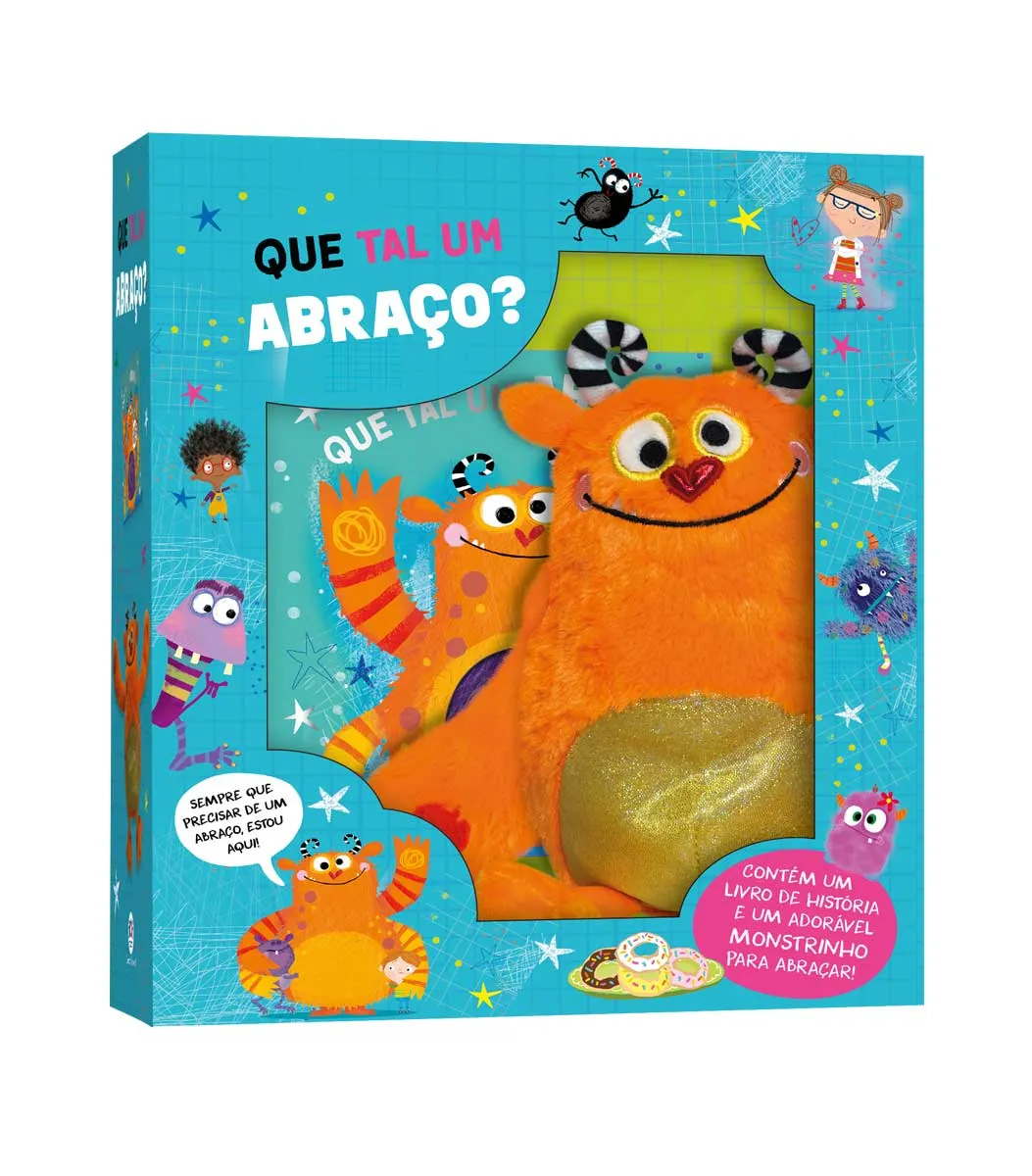 Que tal um abraço? Livro + pelúcia Que tal um abraço? Livro + pelúcia
