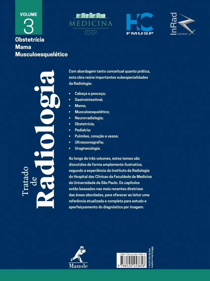 Tratado de radiologia: Obstetrícia, mama, musculoesquelético Tratado de radiologia: Obstetrícia, mama, musculoesquelético - Imagem 2
