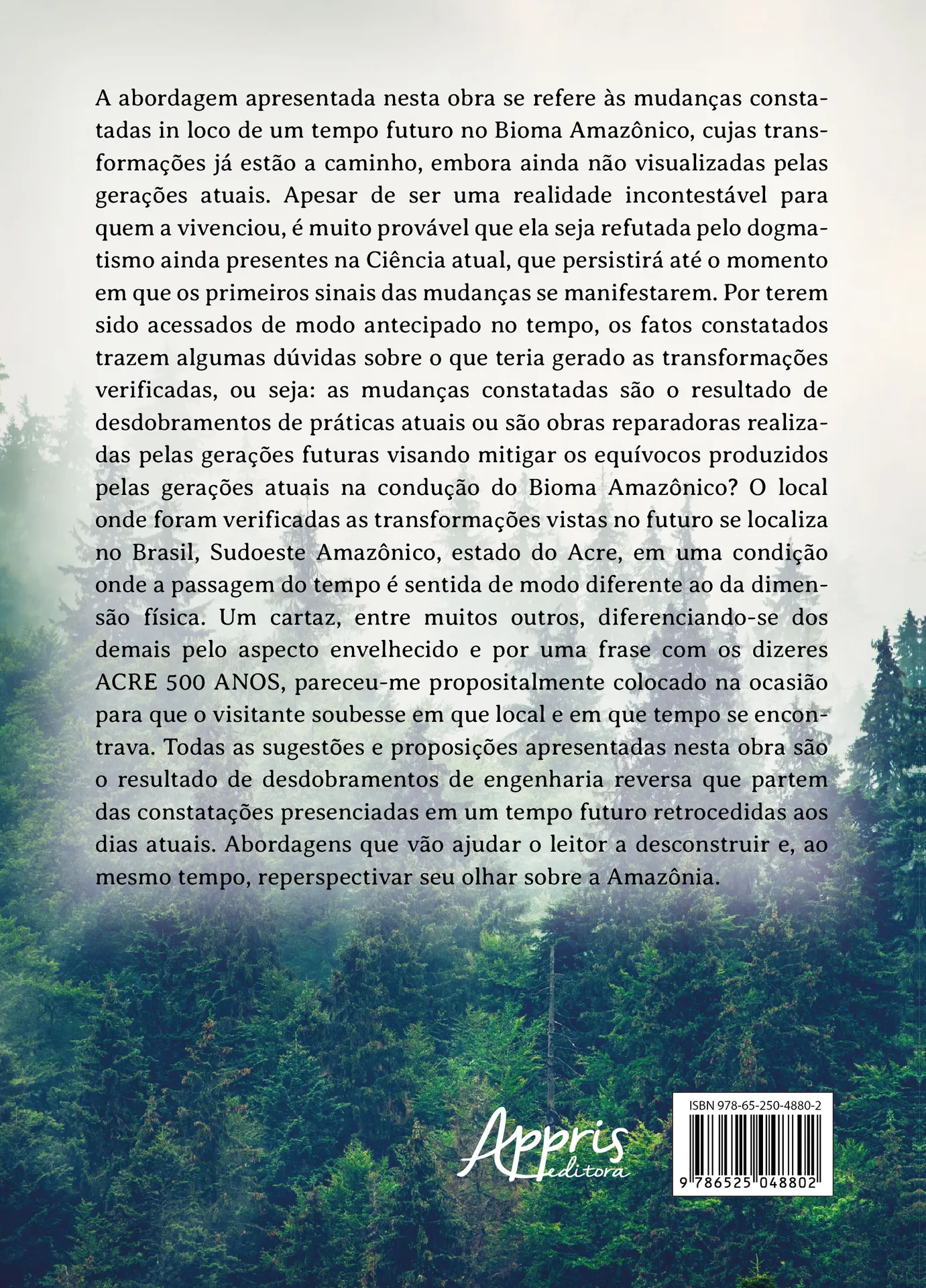 Na nuvem: A Amazônia vista no futuro Na nuvem Quarta Capa