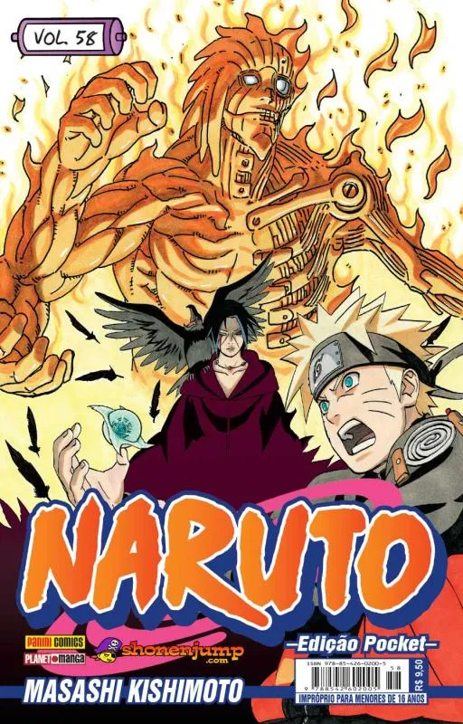 Naruto pocket ed. 58 Naruto pocket ed. 58