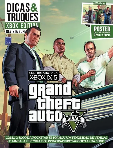 Grand Theft Auto V – Superpôster Dicas e Truques Xbox Edition: