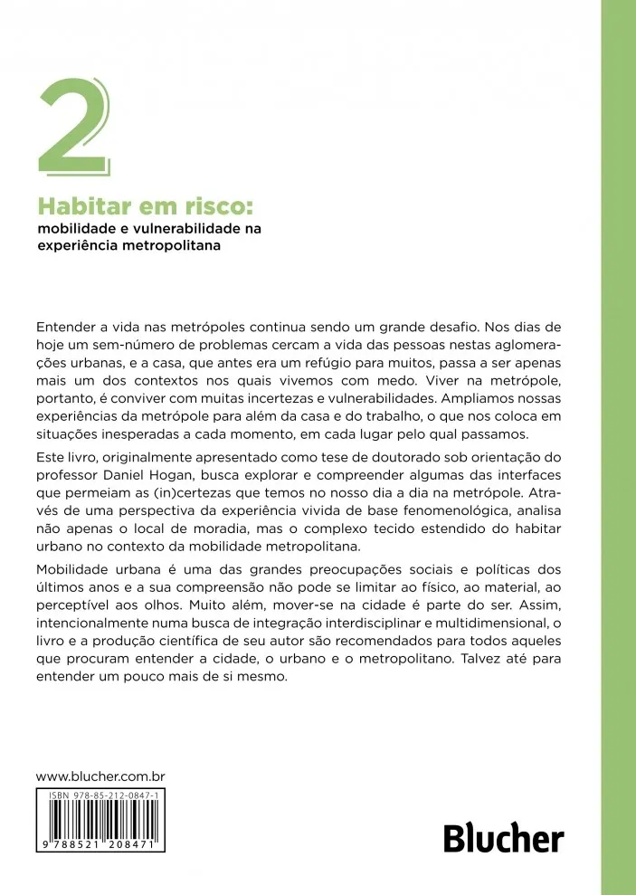 Habitar em risco: mobilidade e vulnerabilidade na experiência metropolitana Habitar em risco: mobilidade e vulnerabilidade na experiência metropolitana - Imagem 2
