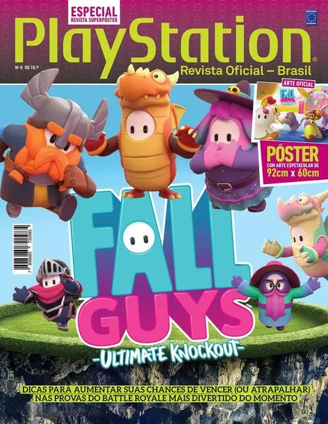Fall Guys: Ultimate Knockout – Superpôster PlayStation: