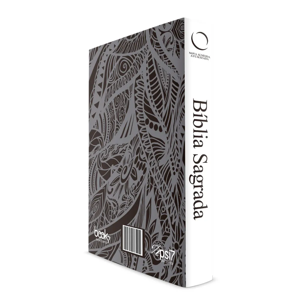 Bíblia do leão BW - Capa dura - NAA - Book7