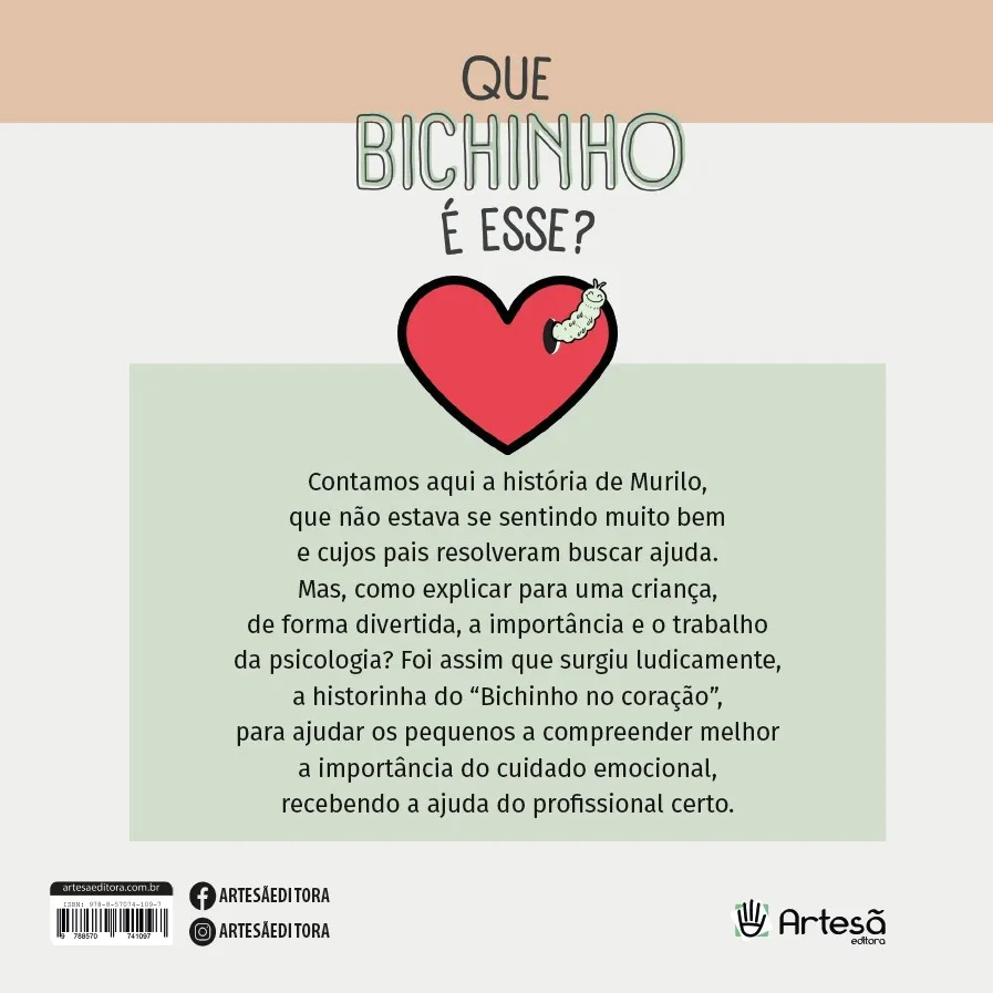 Que bichinho é esse? Explicando a psicoterapia para criança: Que bichinho é esse? Explicando a psicoterapia para criança: - Imagem 2