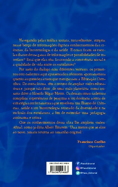 Cadernos de ensino de ciências, saúde e biotecnologia Cadernos de ensino de ciências, saúde e biotecnologia Quarta Capa