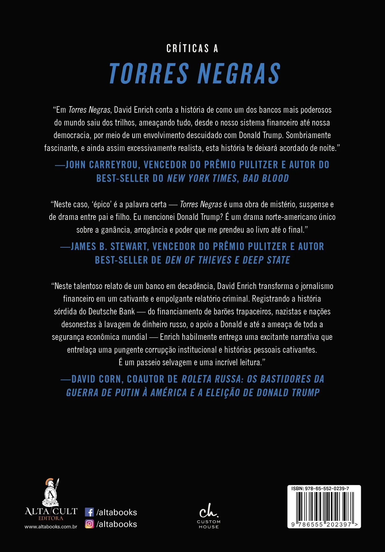 Torres Negras: Deutsche Bank, Donald Trump e um rastro épico de destruição Torres Negras: Deutsche Bank, Donald Trump e um rastro épico de destruição - Imagem 2