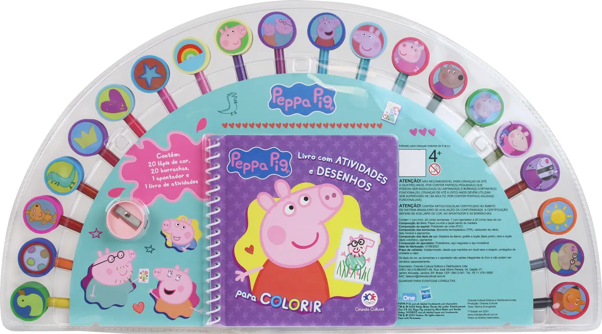 Peppa pig - Borrachas divertidas Peppa pig - Borrachas divertidas