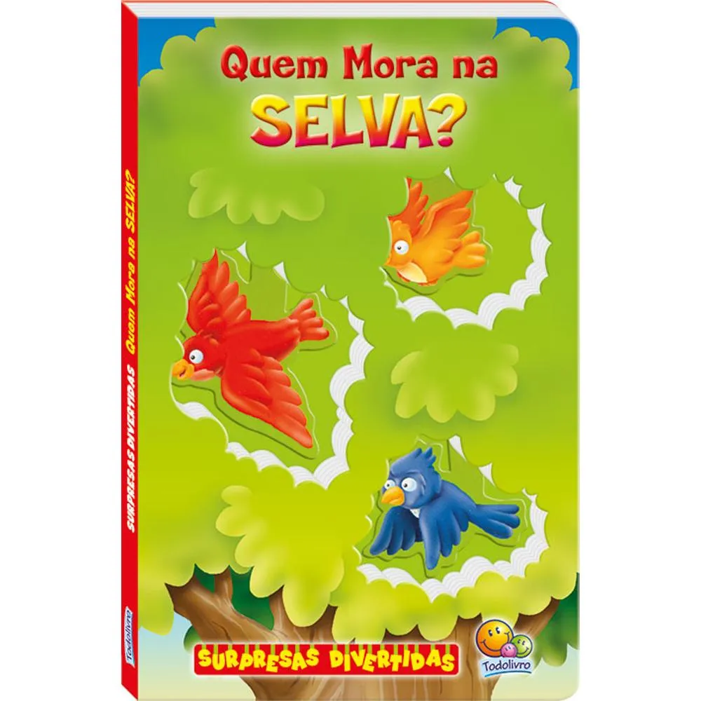 Surpresas Divertidas: Quem mora na selva? Surpresas Divertidas: Quem mora na selva?