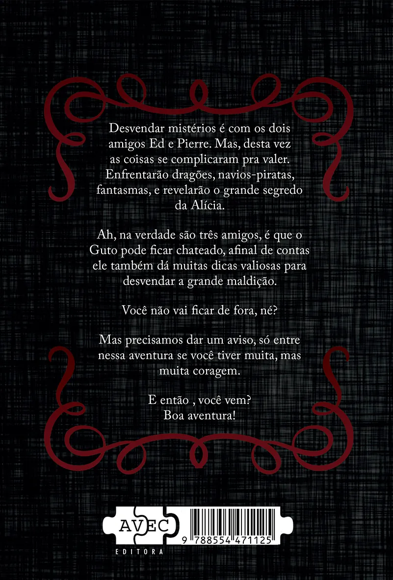 Ed & Pierre: a maldição da colina Ed & Pierre Quarta Capa